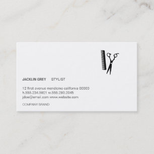 Shears & Comb Business Card