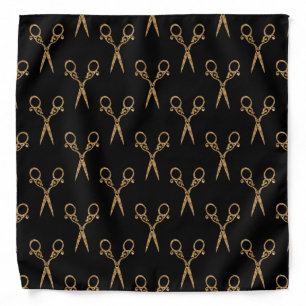 Shears (gold) bandana