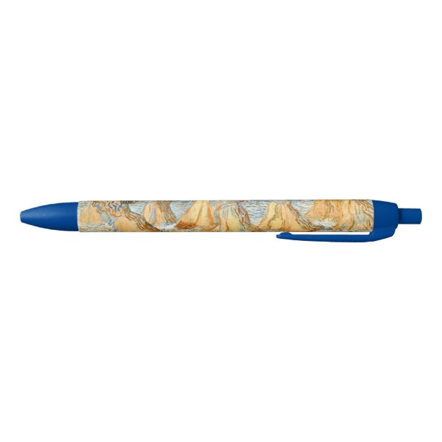 Sheaves of Wheat (1890) Vincent Van Gogh fine art Pen (Bottom)
