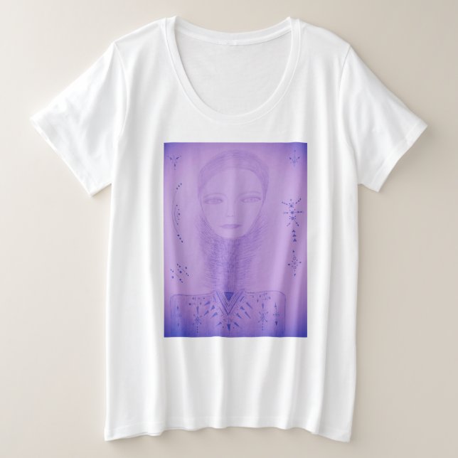 Sheba Plus Size T-Shirt (Design Front)