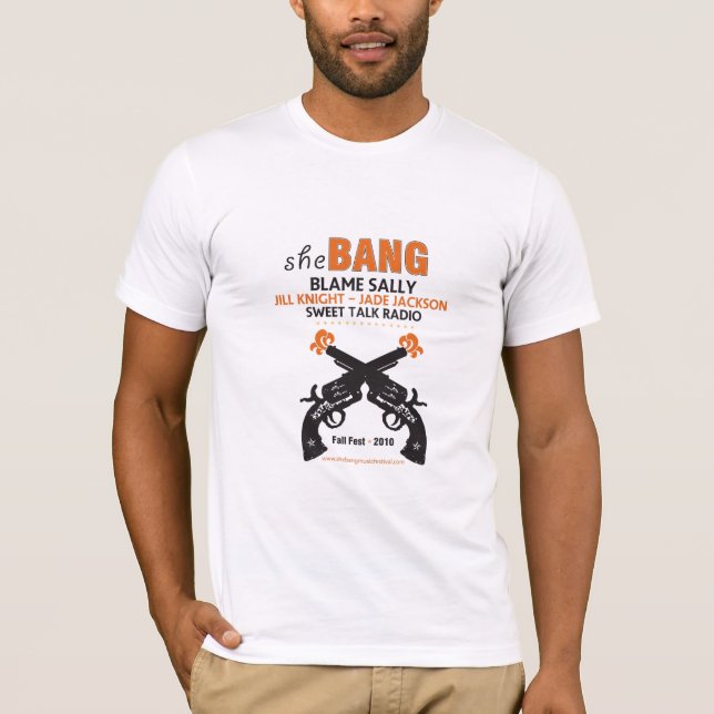 sheBANG Men's T-shirt (Bella Canvas) (Front)