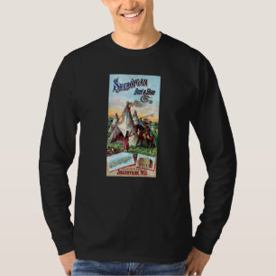 Sheboygan Native Americans Wisconsin USA History R T-Shirt
