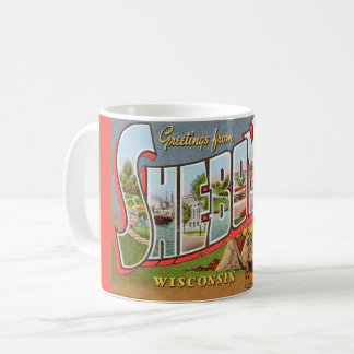 Sheboygan WI Vintage Postcard Mug