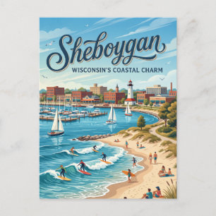 Sheboygan, Wisconsin Postcard