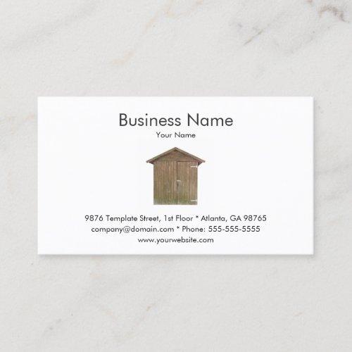 Shed Business Card