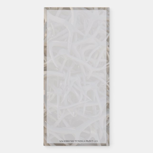 Shed Hunting Tales - Magnetic Notepad (Front)