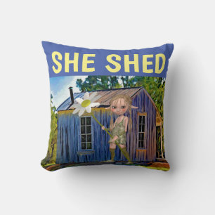 SHED SHED THROW PILLOWS