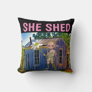 SHED SHED THROW PILLOWS