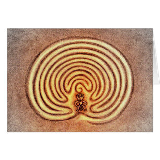 Sheela Na Gig im Labyrinth Cards