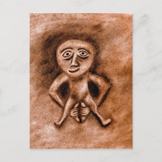 Sheela Na Gig Postcard