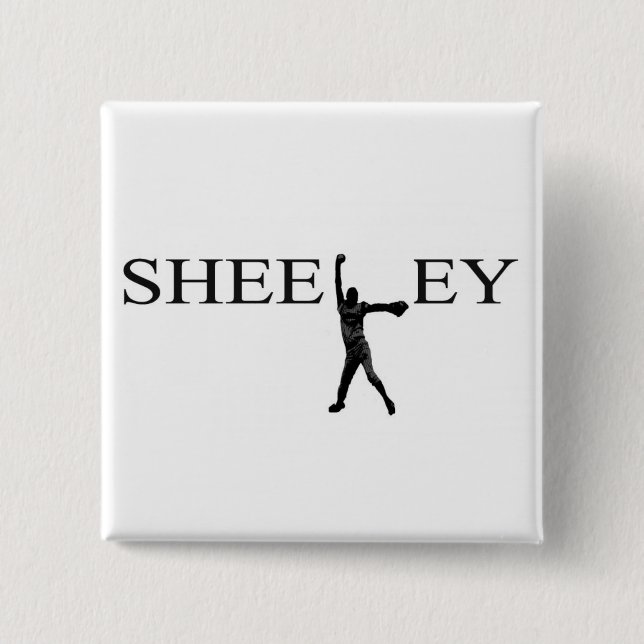 Sheeley buton pinback button (Front)