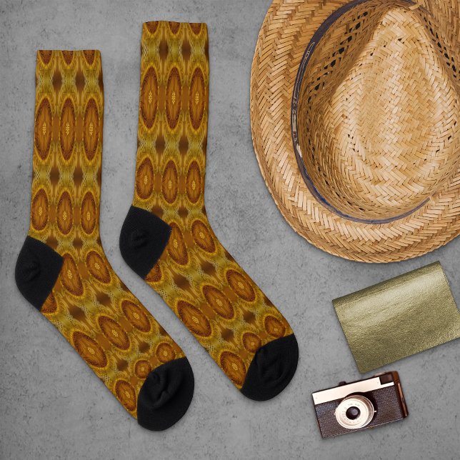 Sheen mesmerizing semicircular pattern socks (Creator Uploaded)