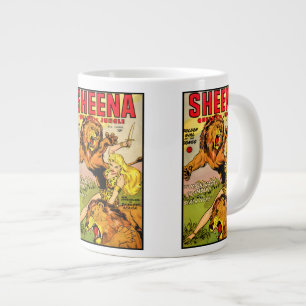 Sheena Queen of the Jungle Large Coffee Mug