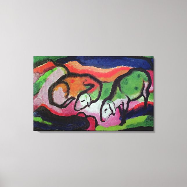 Sheep, 1912 canvas print (Front)