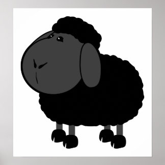 sheep-312776 ,BLACK SHEEP OF THE FAMILY, CARTOON C Poster