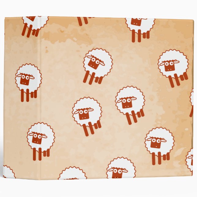 sheep 3 ring binder (Front/Spine)