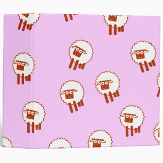 sheep 3 ring binder