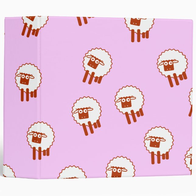 sheep 3 ring binder (Front/Spine)