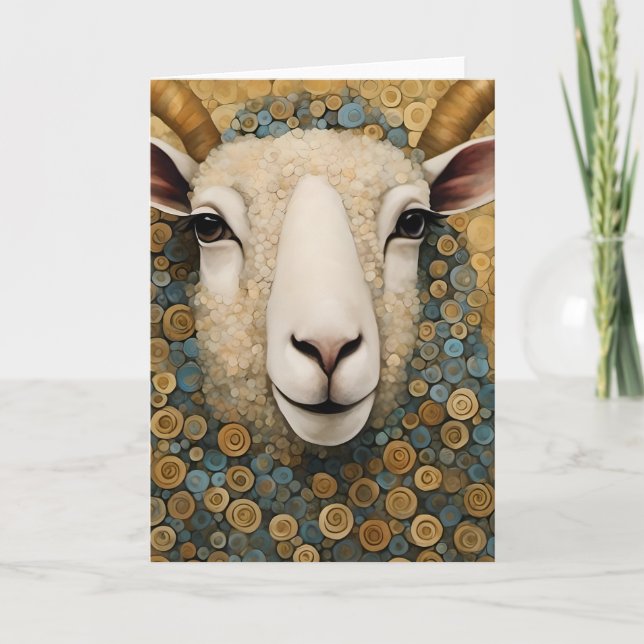 Sheep All Occasions Card (Front)