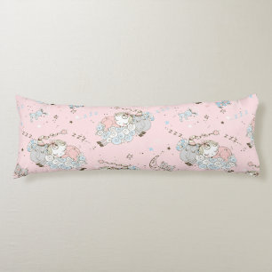 Sheep and Baby Sleeping  Body Pillow