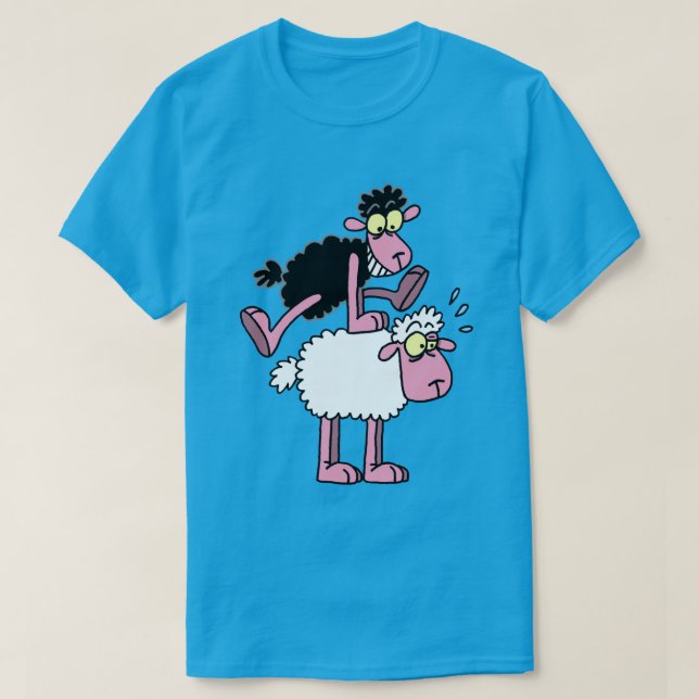 Sheep and sheep-skip T-Shirt (Design Front)