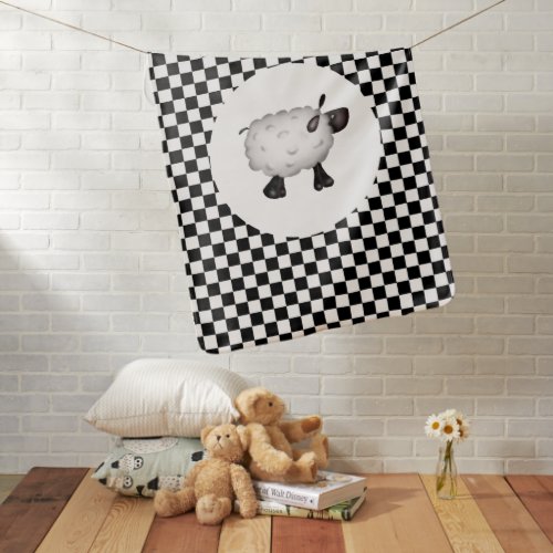 Sheep Baby Blanket