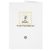 Sheep, Baby I Love Ewe Funny Card (Back)