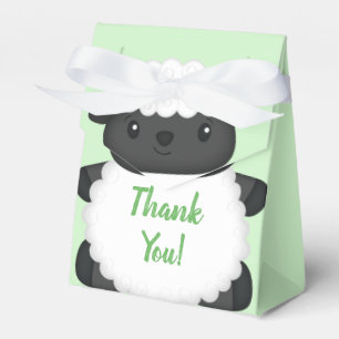 Sheep Baby Shower Farm Favor Boxes