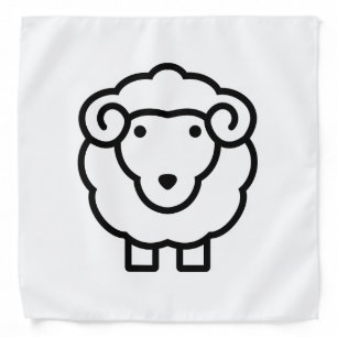 Sheep Bandana