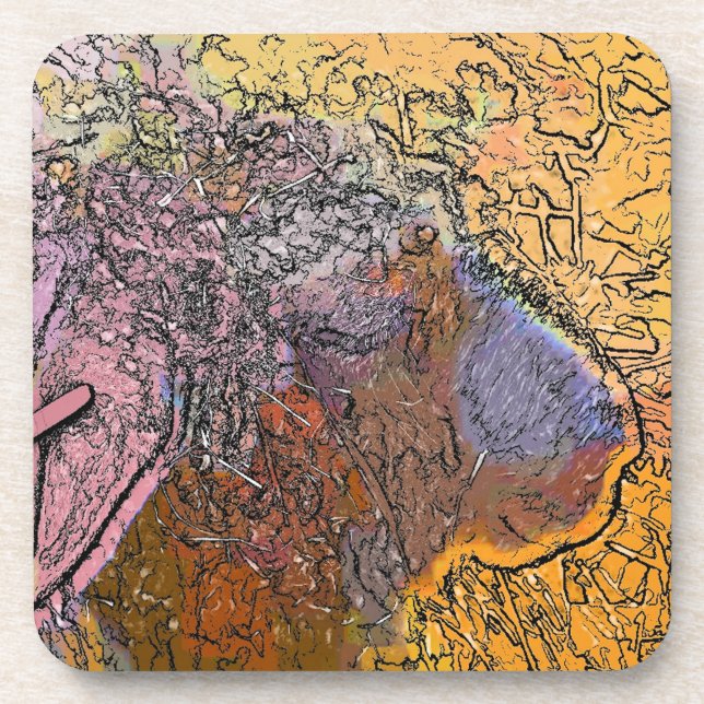 SHEEP BEVERAGE COASTER (Front)