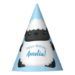 Sheep Birthday Party Party Hat