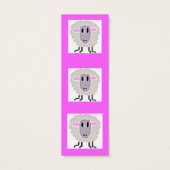 Sheep Bookmark (Back)
