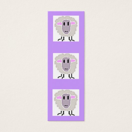 Sheep Bookmark (Front)