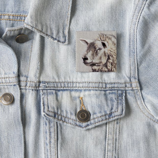 SHEEP   BUTTON (In Situ)
