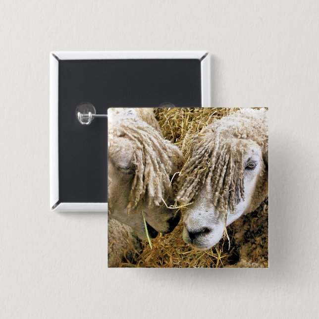SHEEP BUTTON (Front & Back)