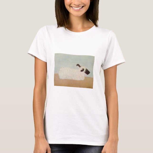 Sheep (by Milton Avery) T-Shirt (Front)