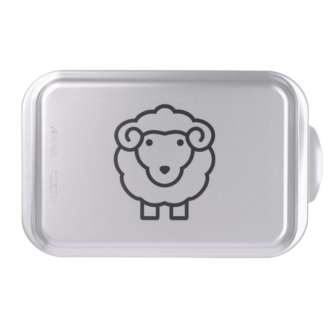 Sheep Cake Pan (Front)