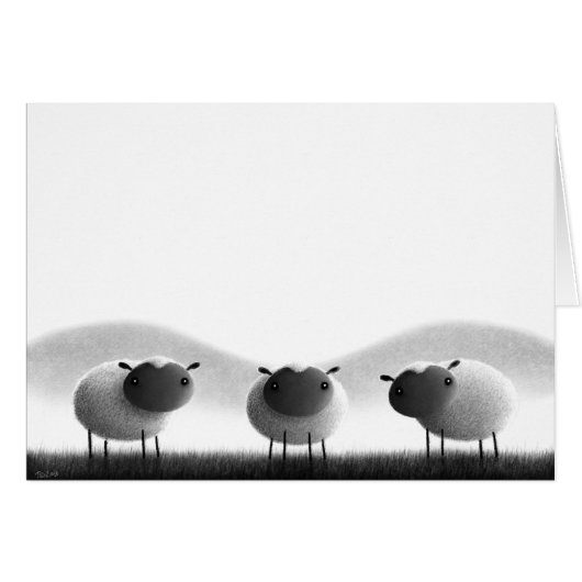 Sheep Cards (Front Horizontal)