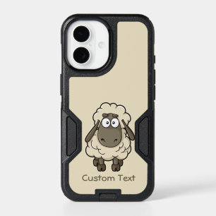 Sheep Cartoon Beige iPhone 17 Case