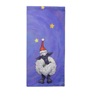 Sheep Christmas Cloth Napkin