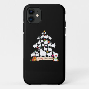 Sheep Christmas Tree Gift Funny Christmas Gifts iPhone 11 Case