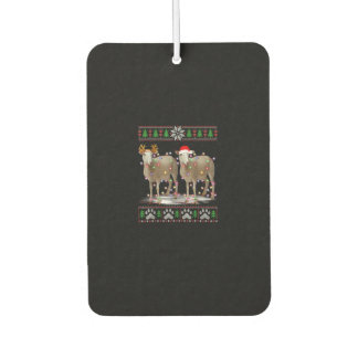 Sheep Christmas Tree Lights | Santa Animal Gift Air Freshener