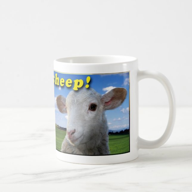 Sheep Coffee Mug (Right)
