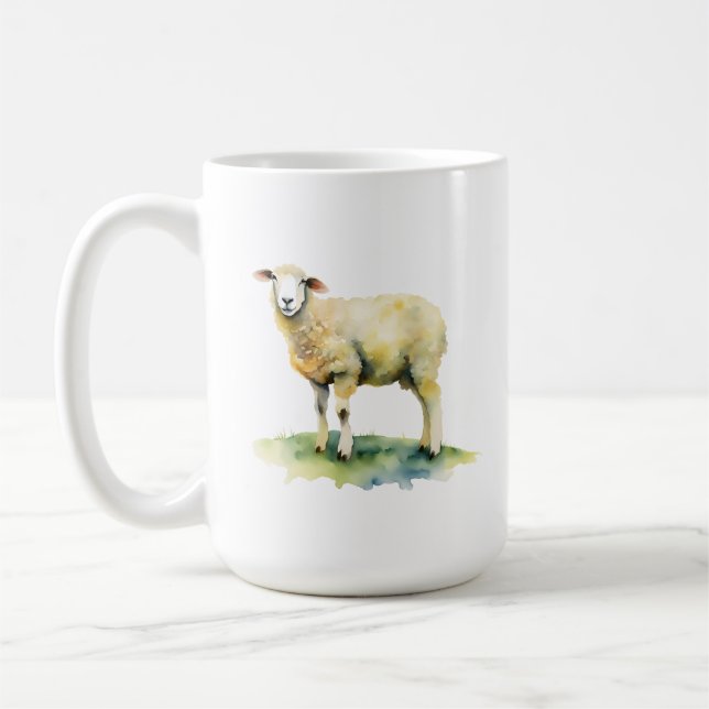 Sheep Coffee Mug (Left)