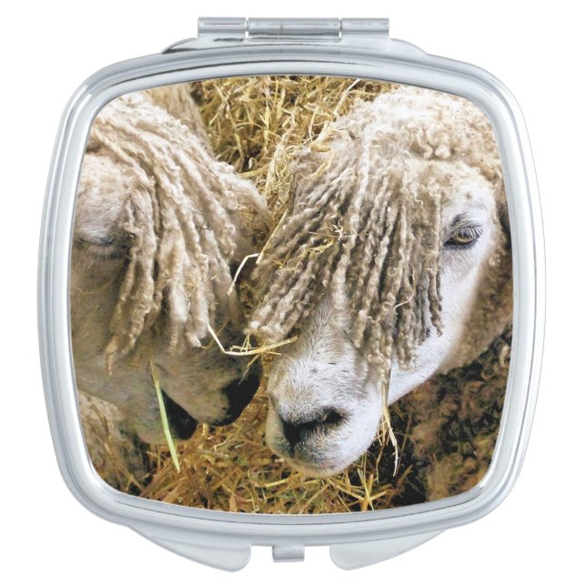SHEEP COMPACT MIRROR (Front)