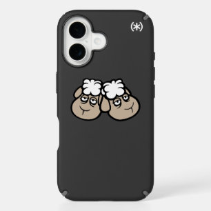 Sheep Couple Tired Sad Sleepy Exhausted Together W iPhone 16 Case