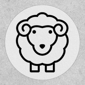 Sheep Decorative Tiles Patch