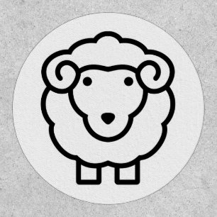 Sheep Decorative Tiles Patch
