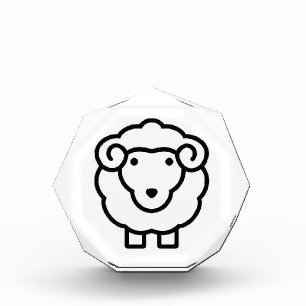 Sheep Decorative Tiles Photo Block