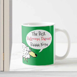 Sheep Design Best Ballroom Dancer Coffee Mug